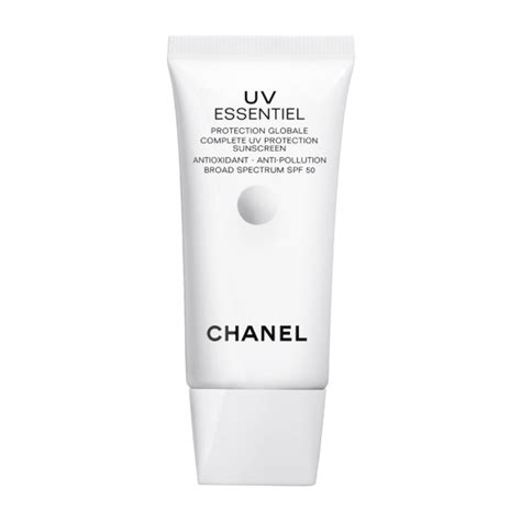 chanel uv essentiel anti-pollution broad spectrum spf 50|chanel tinted moisturizer with sunscreen.